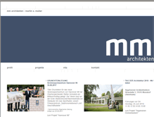 Tablet Screenshot of mm-architekten.de